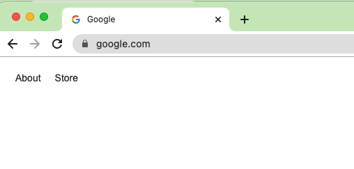 Google.com showing no www subdomain